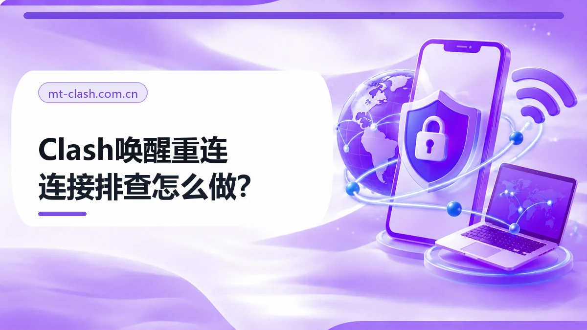 Clash唤醒重连指南：多设备对照的5步检查与复测方法